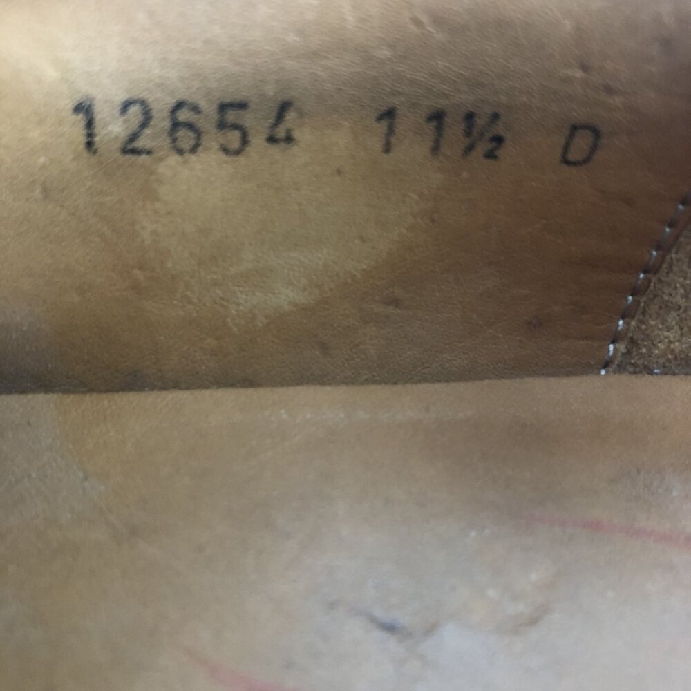 Magnanni Men’s Federico Oxford Dress Shoe Sz 11.5 Black Leather Cap Toe GUC - Picture 10 of 11